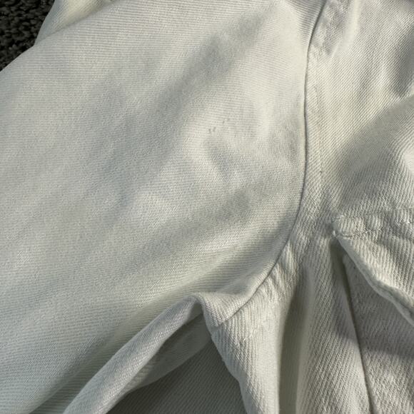 Lauren Jeans Co Ralph Lauren Jacket Womens Medium Denim Utility Button Up READ - Picture 13 of 16